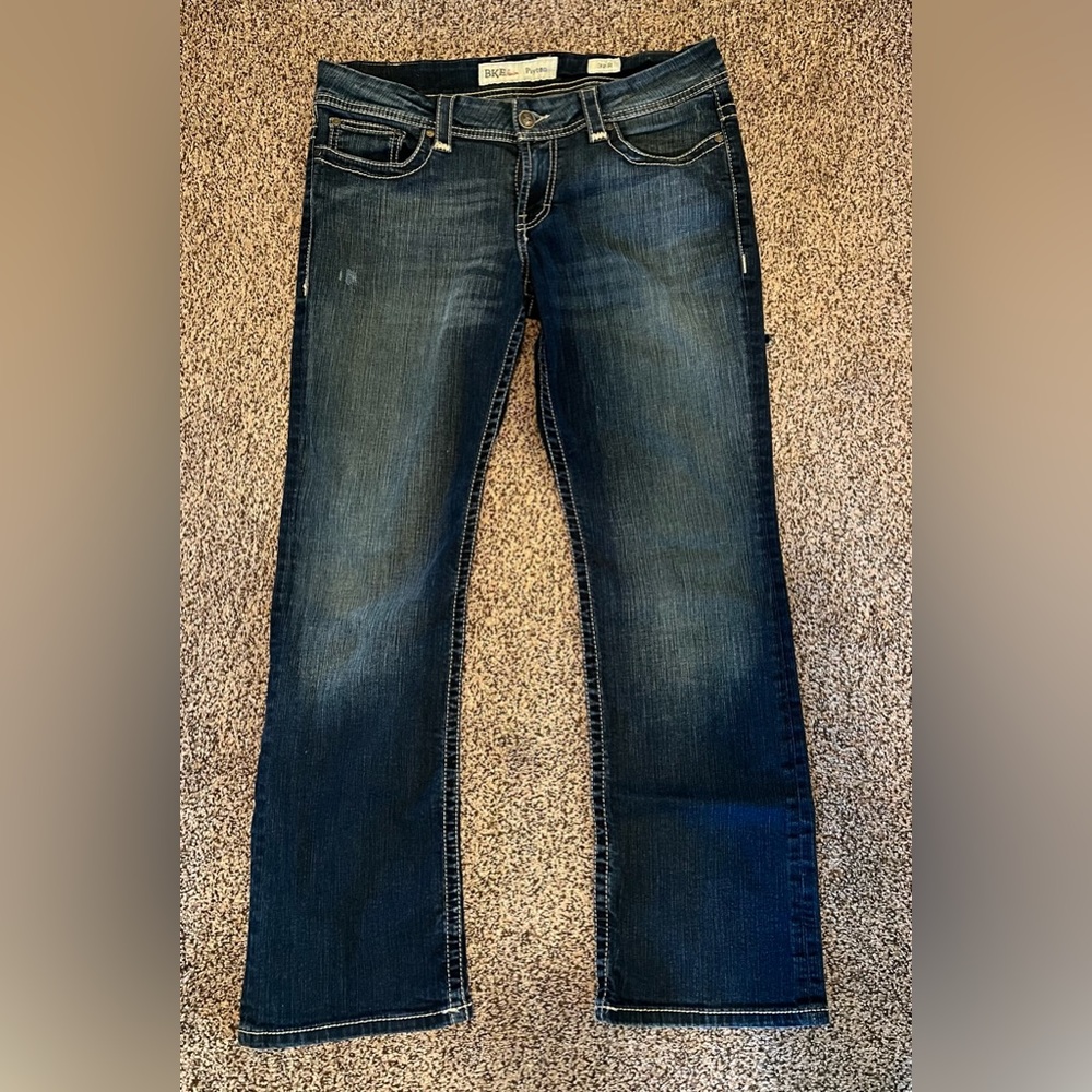 BKE denim, Peyton boot stretch jeans. 32 R.